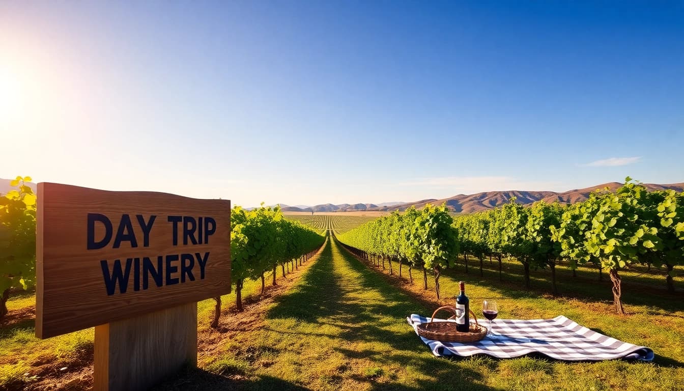 Enjoy a day trip winery from Sacramento surrounded by beautiful vineyards and serene settings.