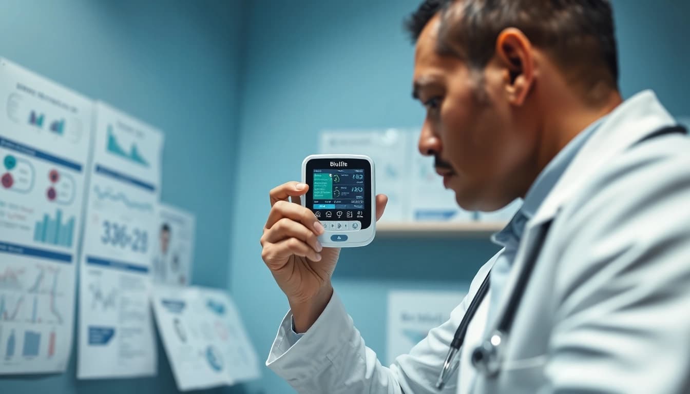Analisi dettagliata di biolife non funziona con un dottore e tecnologia medica moderna.