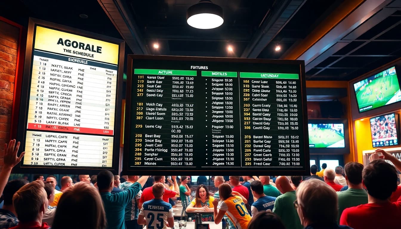 Jadwal bola Lengkap dan Terupdate untuk Fans Sepak Bola