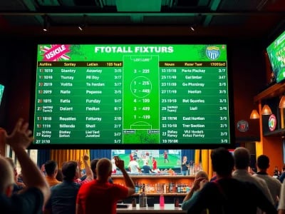 Jadwal bola Lengkap dan Terupdate untuk Fans Sepak Bola