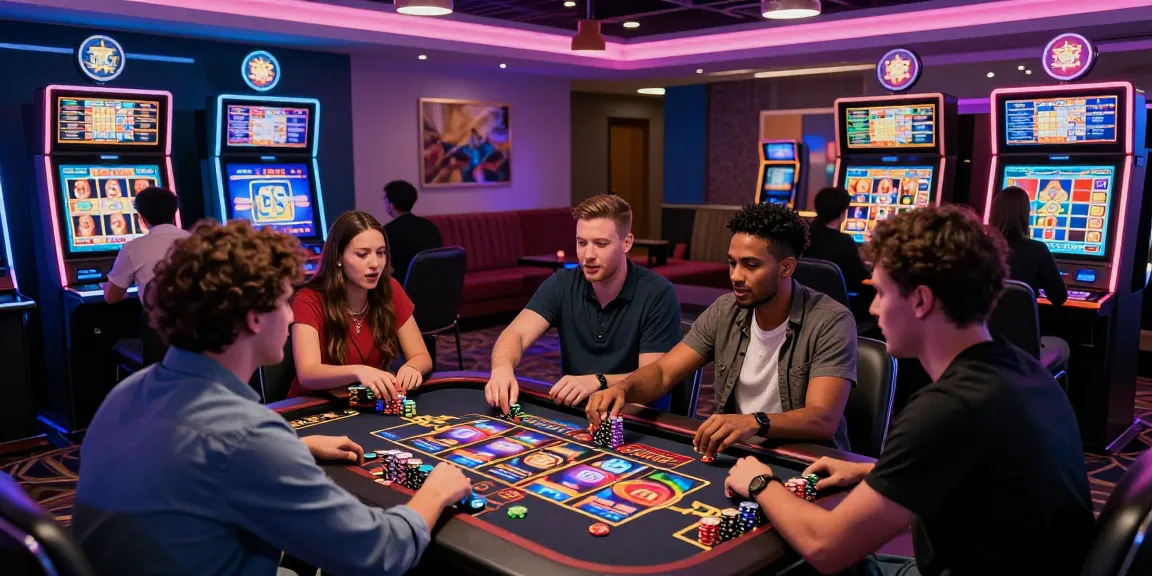 Exciting game moment at situs gacor online casino, vibrant slot machine action.