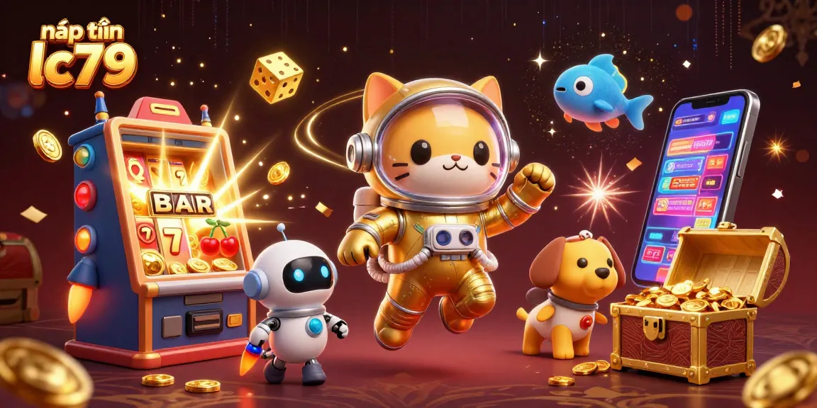 Nạp tiền lc79 để nhận thưởng lớn từ slot game với hình ảnh ngộ nghĩnh và hấp dẫn.