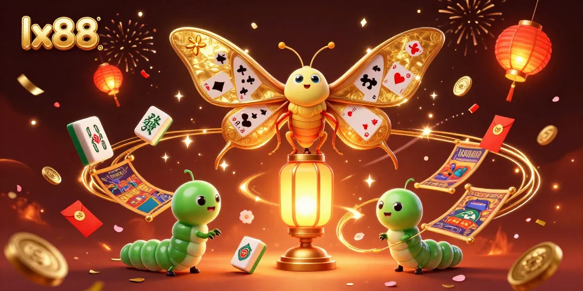LX88 players enjoying a vibrant casino experience with golden illustrations and joyful celebrations.