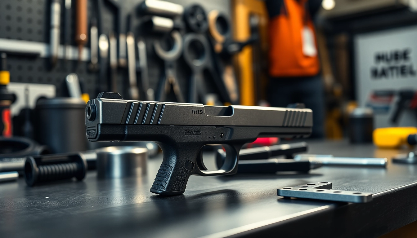 Explore the features of the glock 19 slide mos, highlighting its precision design and performance enhancements.