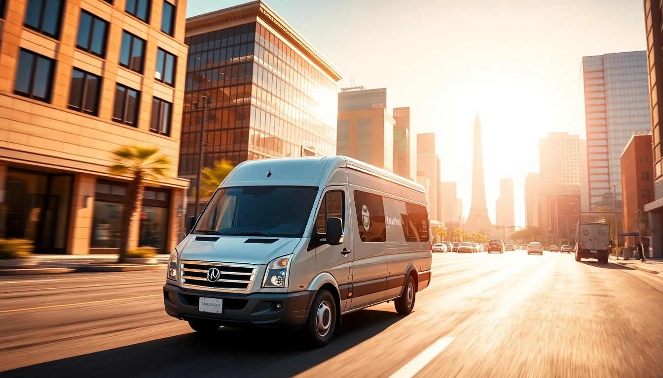 Enhance your experience with pickup and delivery Phoenix service showcased in a vibrant urban setting.