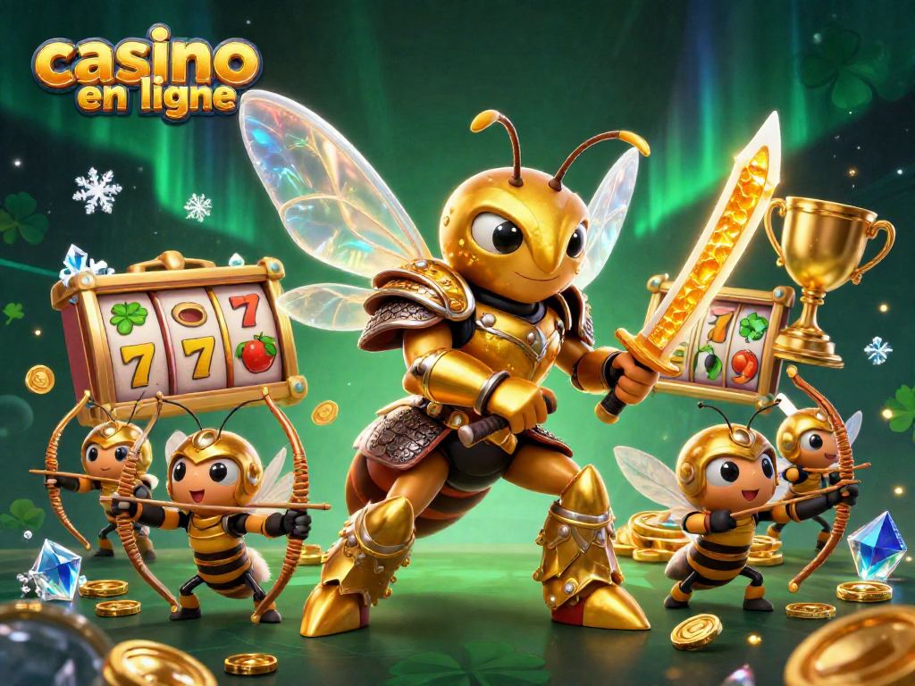 Jouez sur un casino en ligne avec des machines à sous fascinantes et une ambiance animée.