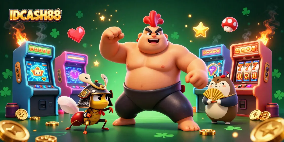 IDCASH88 brings thrilling slots action to life in a colorful, dynamic 3D scene.