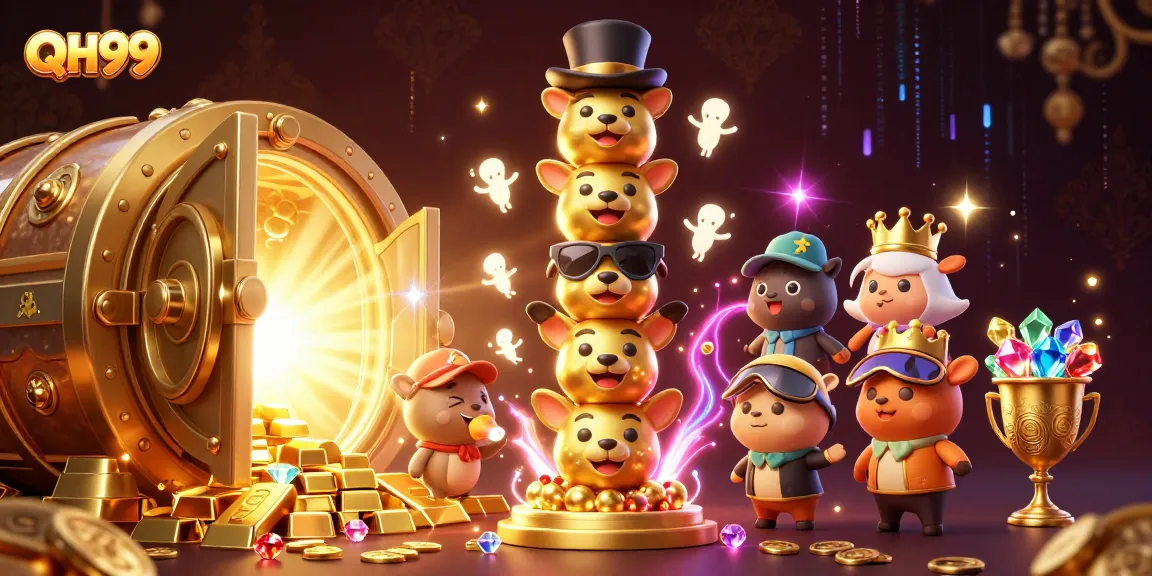 Experience thrilling wins with QH99 in an exciting cartoon casino adventure.