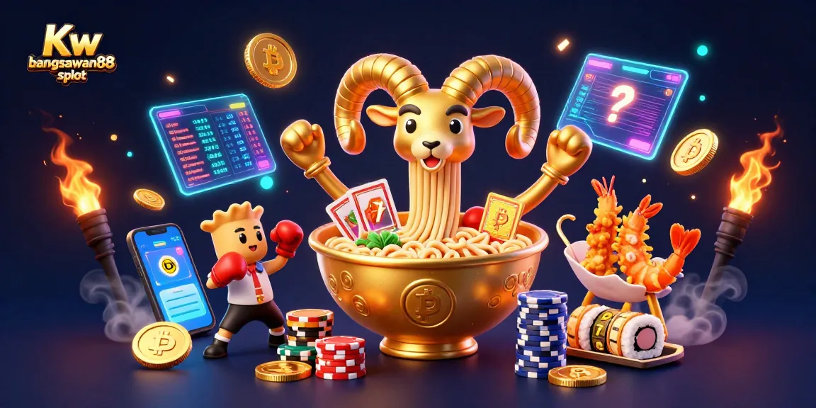 Play the Kw bangsawan88 slot with vibrant characters and energetic casino themes in a colorful 3D illustration.