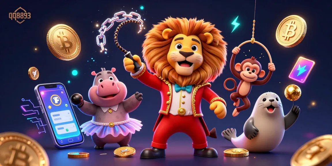 Experience thrilling moments with qq8893, featuring lively characters in a dynamic casino illustration.