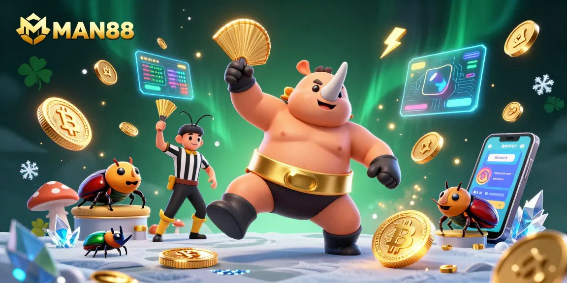 Experience winning excitement at MAN88's vibrant crypto casino with rich, dynamic visuals.