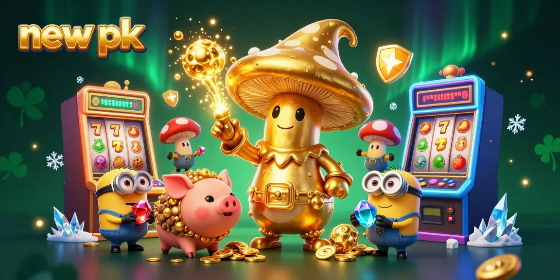 Experience exciting slots and big wins at new pk casino featuring magical characters and vibrant graphics.