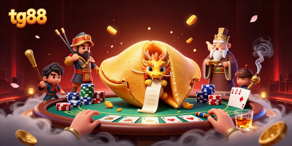 Experience thrilling gambling action at tg88 with vibrant casino elements and dynamic characters.