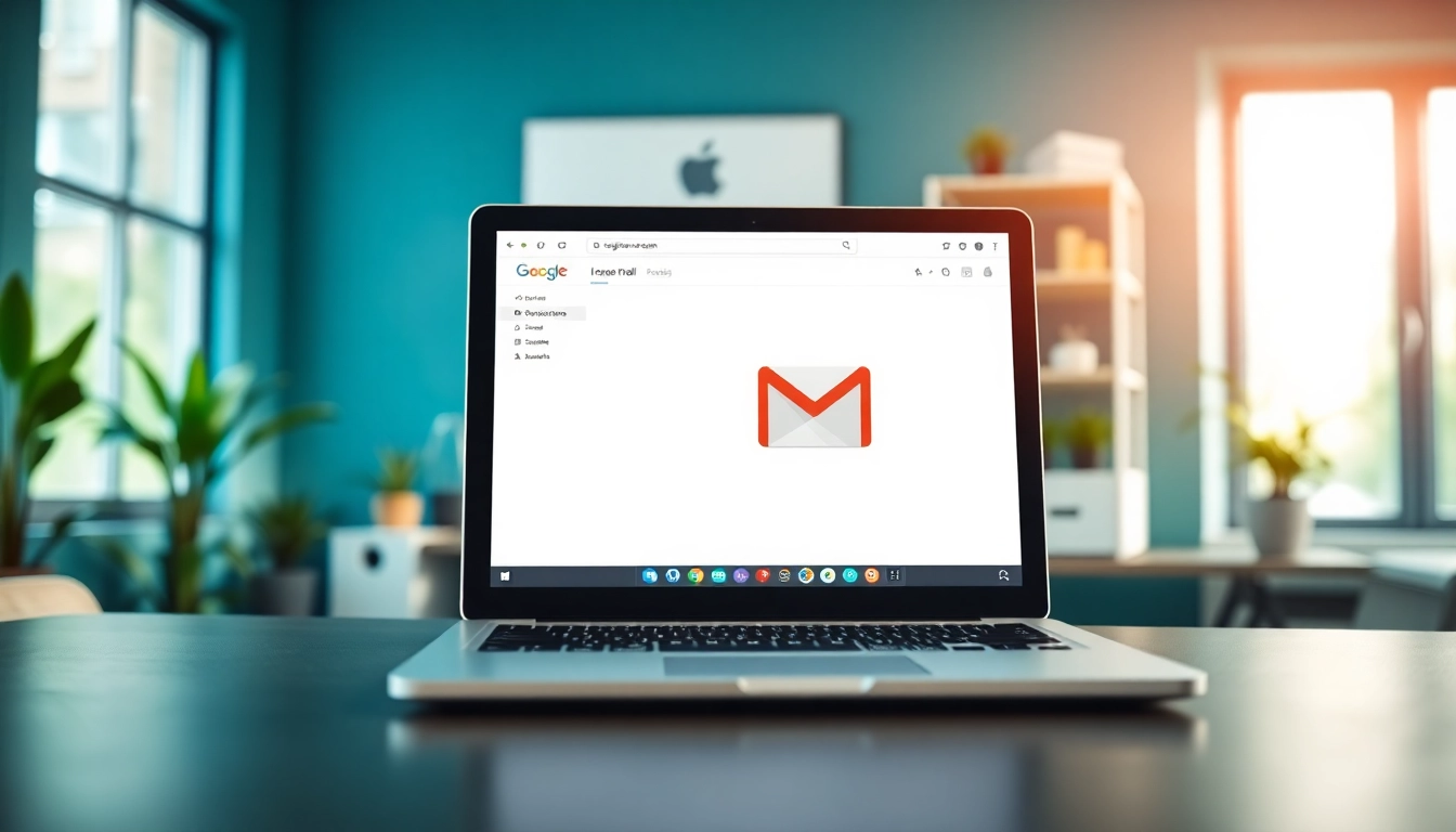 使用gmail下载管理电子邮件的优雅界面和现代办公环境