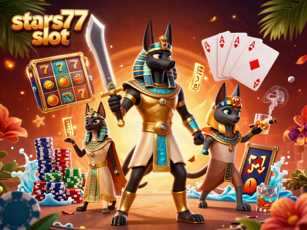 Permainan slot stars77 slot menawarkan jackpot dan simbol buah yang menguntungkan di momen penuh aksi.
