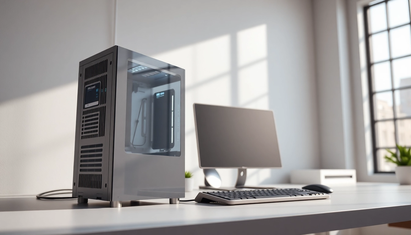 Ανακαλύψτε την ποιότητα ενός refurbished pc σε έναν μοντέρνο γραφειακό χώρο.