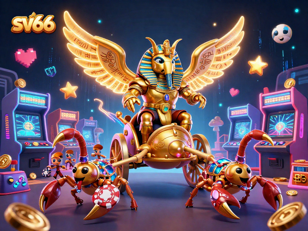 Spin the reels and collect wins with sv66's dynamic casino adventure featuring vibrant game elements.