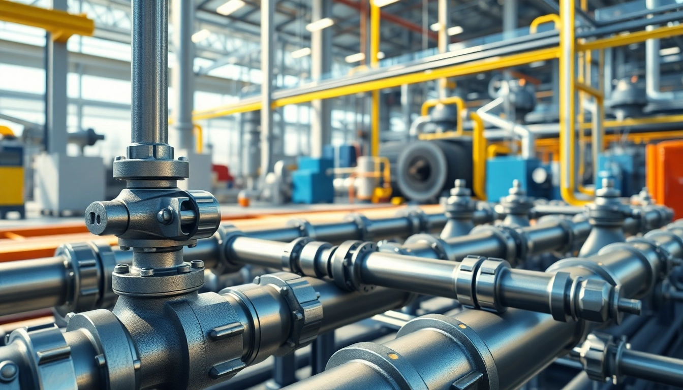 Visual representation of Plant 3D piping design showcasing intricate pipe layouts in an industrial setting.