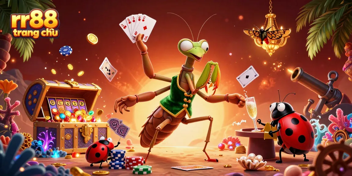 Experience excitement at rr88 trang chủ with vibrant casino characters and dynamic gameplay elements.