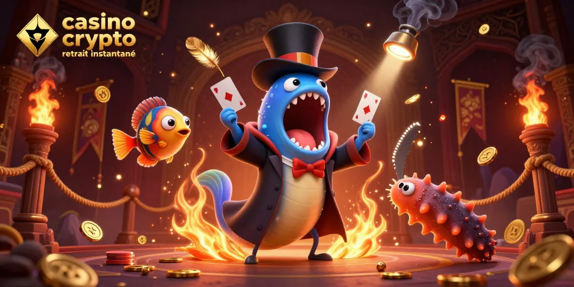 Procédez au retrait instantané de vos gains sur un casino crypto avec des jeux captivants.