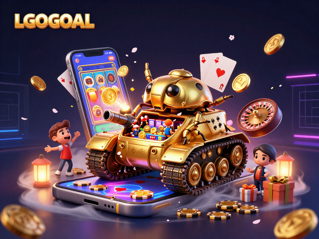 Engage with LGOGOAL's vibrant online casino adventure featuring slots and games!