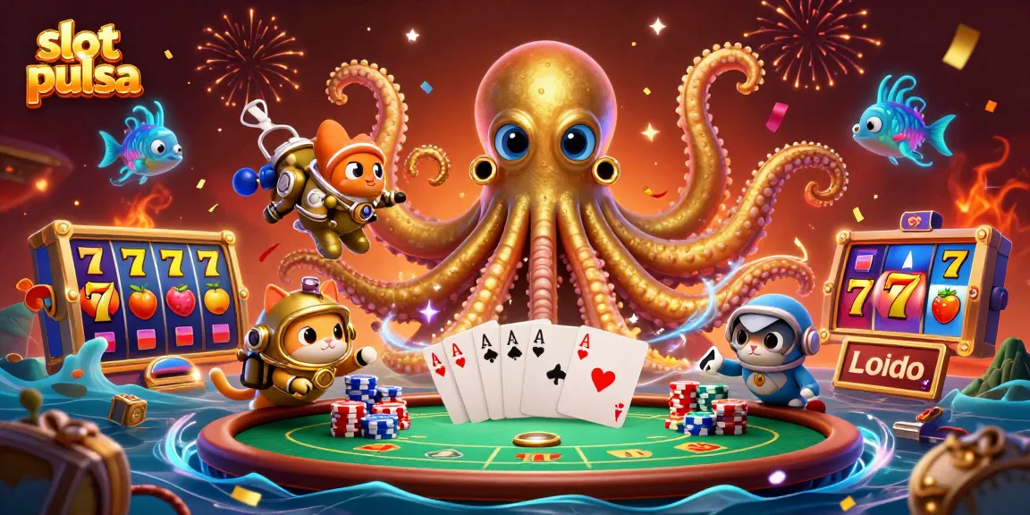 Engage in thrilling slot pulsa action with vibrant reels and dynamic gaming characters.