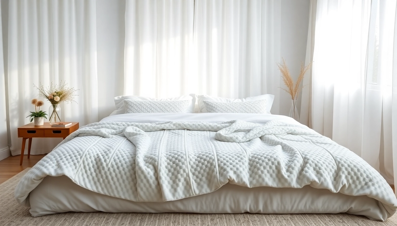 Koop goedkope molton voor een comfortabele nachtrust in een serene slaapkamer.