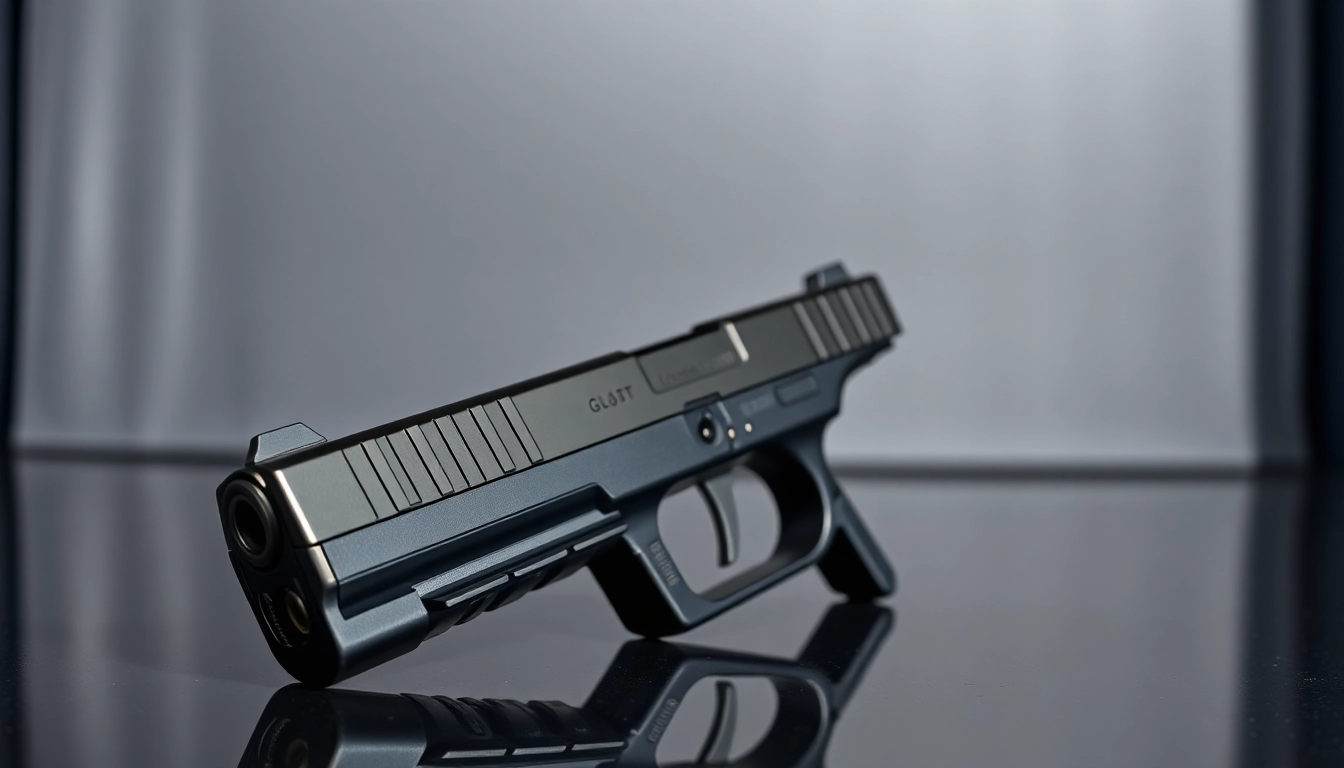 Glock 17 slide for sale showcasing precision craftsmanship and sleek design.