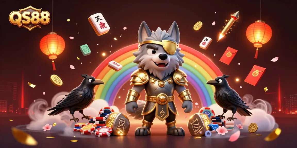 Engage with the vibrant QS88 gaming experience featuring a Norse mythology-inspired scene.