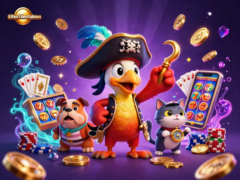 Experience vibrant gaming action with siteslikestakeus, showcasing fun slot experiences and thrilling casino excitement.