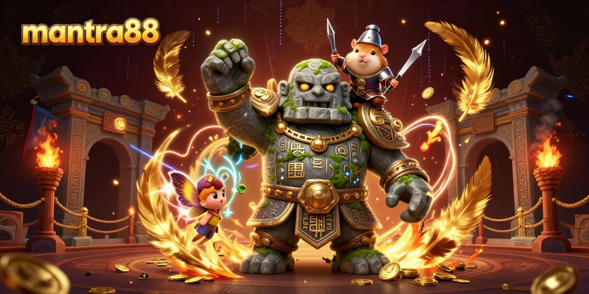 Experience mantra88's thrilling gameplay with vibrant characters and stunning casino elements.