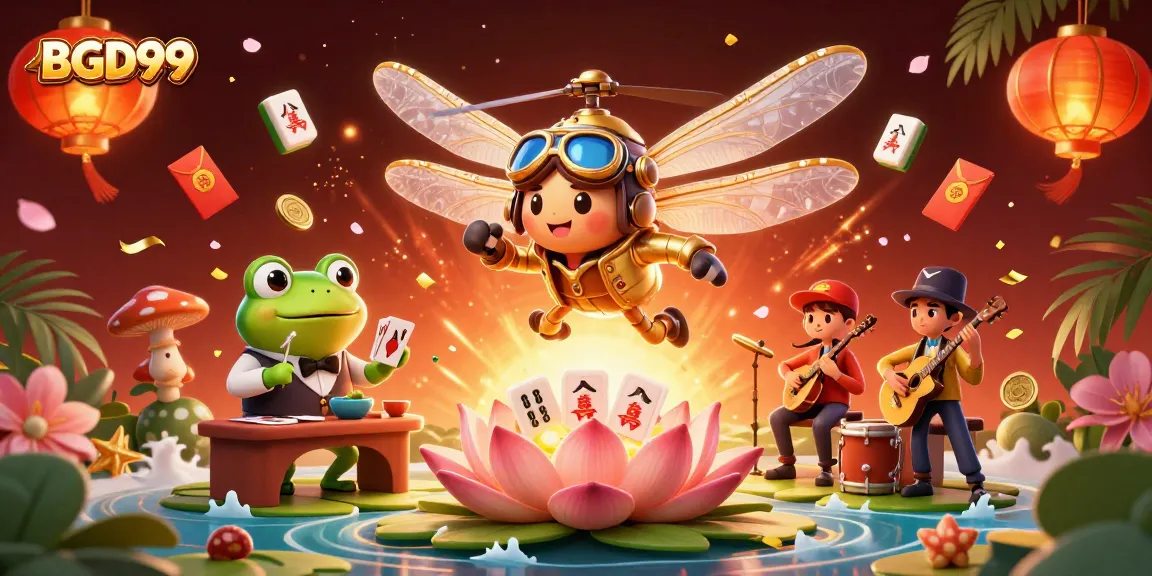 Experience the thrilling world of BGD99 with vibrant casino action and characters.