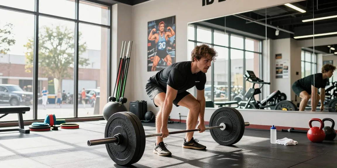 Prime Pharma Steroids used by dedicated athlete lifting weights in a modern gym