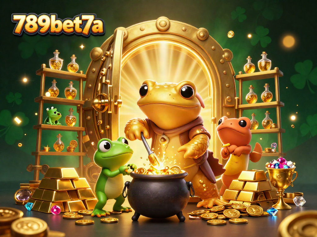 Engage with thrilling gameplay and golden treasures at 789bet7a, a vibrant alchemist scene.