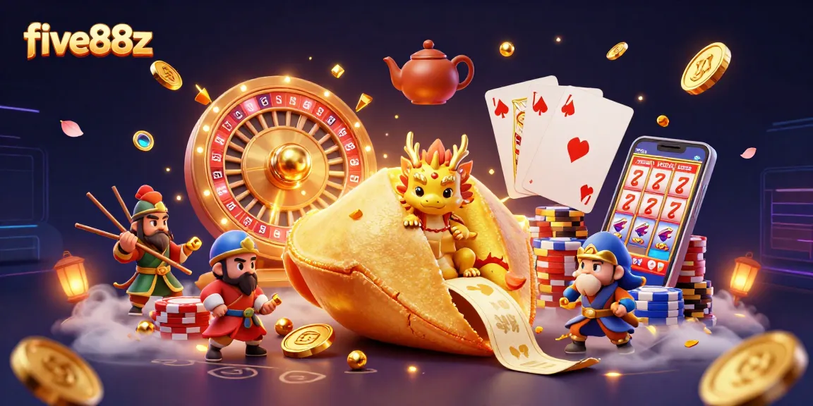 Engage with five88z for thrilling casino adventures featuring golden symbols and dynamic animations.
