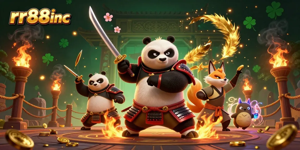 Experience thrilling gambling at rr88inc with vibrant characters and dynamic casino elements.