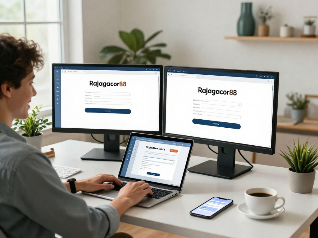 Secure access to Rajagacor88 for account registration and login assistance