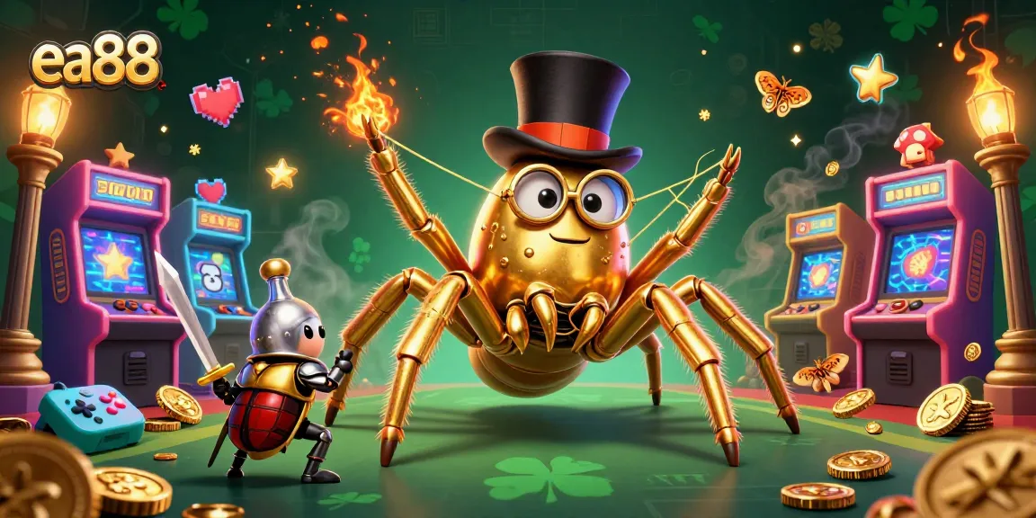 Join the thrilling rush at ea88 with a captivating 3D casino adventure, featuring unique characters and vibrant gaming elements.