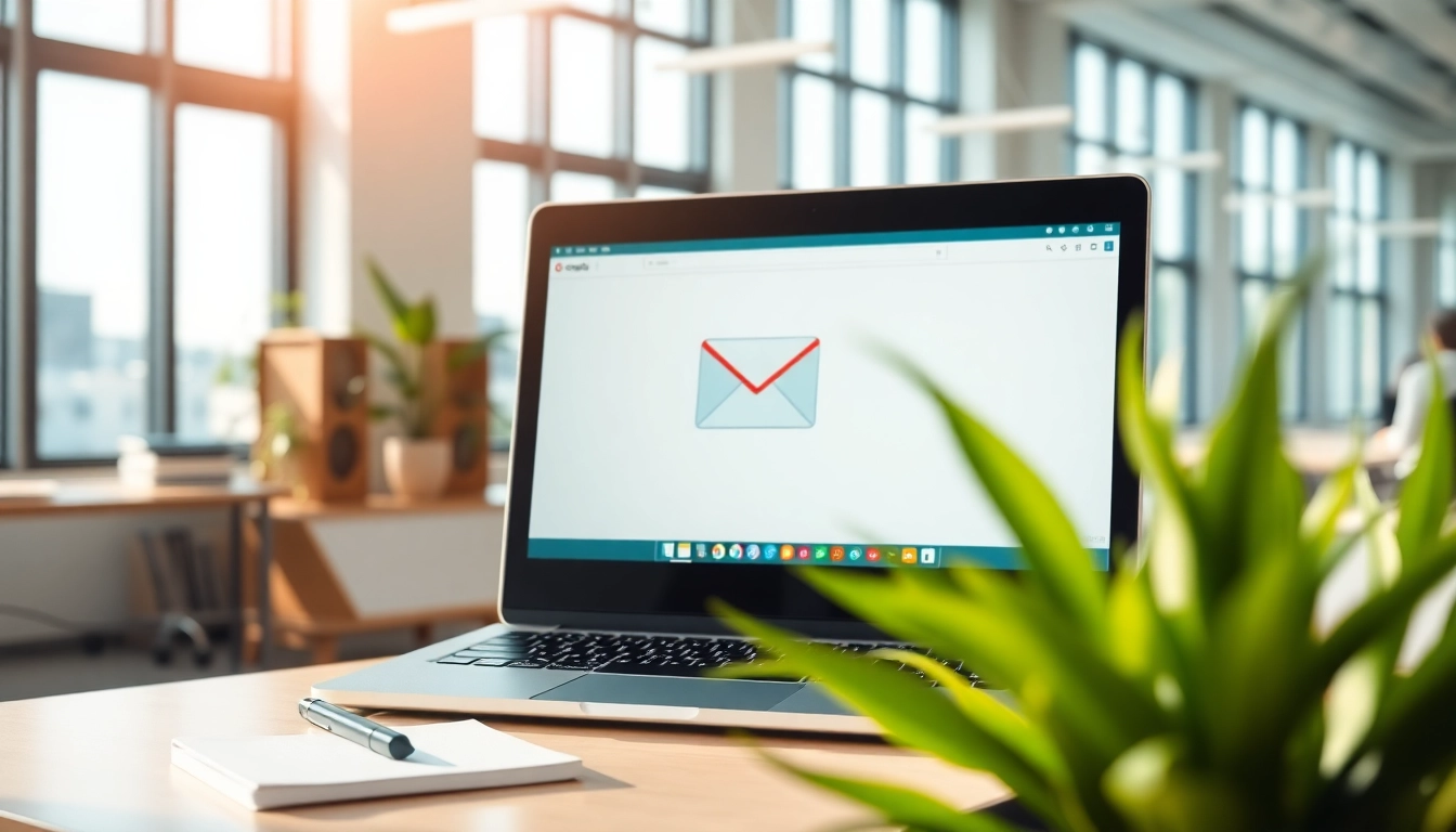 通过gmail下载轻松发送邮件的现代办公环境和界面
