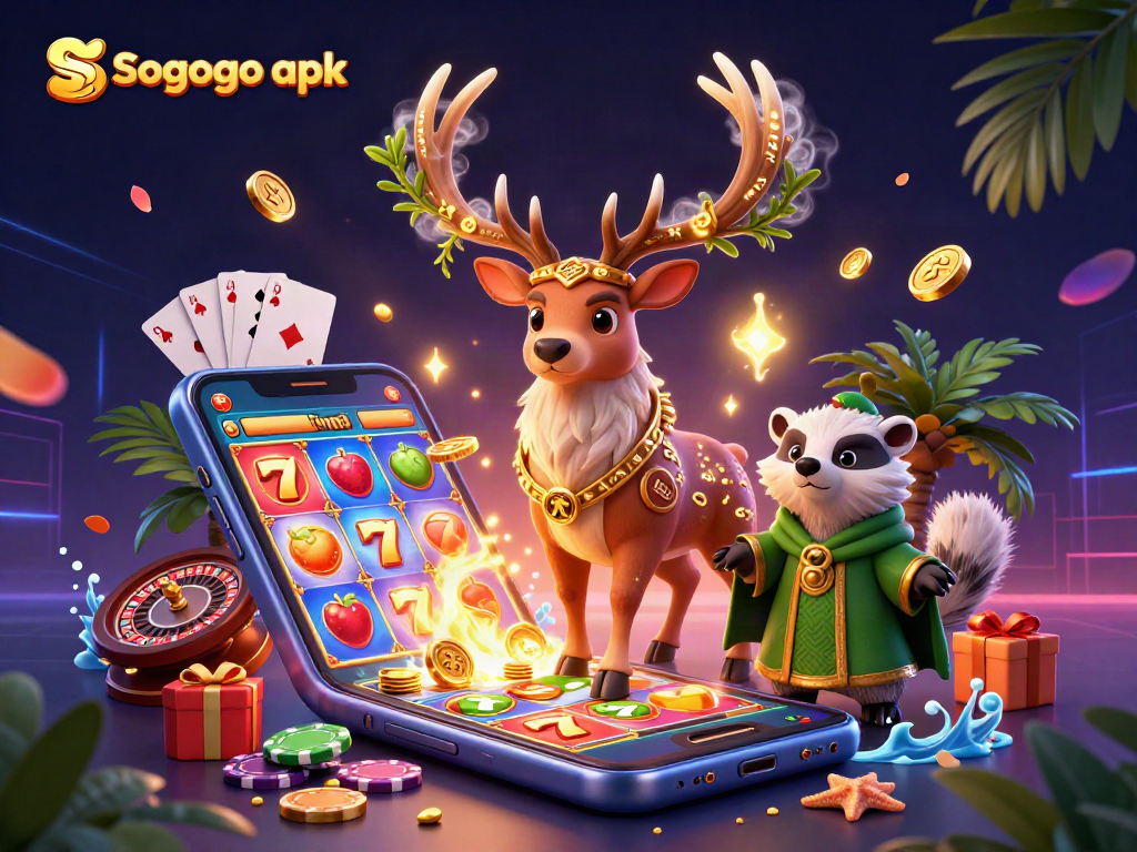Experience the thrilling Sogogo apk with dynamic slot games and rich graphics.