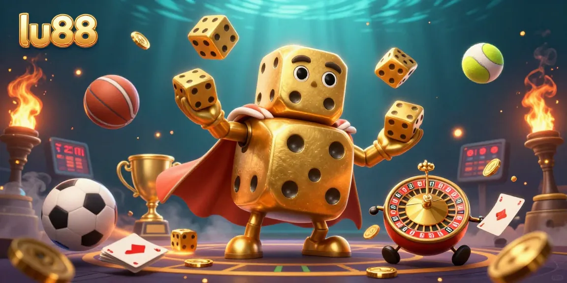 Engage with the lu88 casino experience showcasing dynamic gaming elements and a vibrant atmosphere.